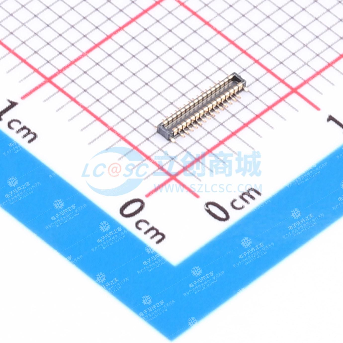 间距:0.35mm PIN:28P 公 立贴
