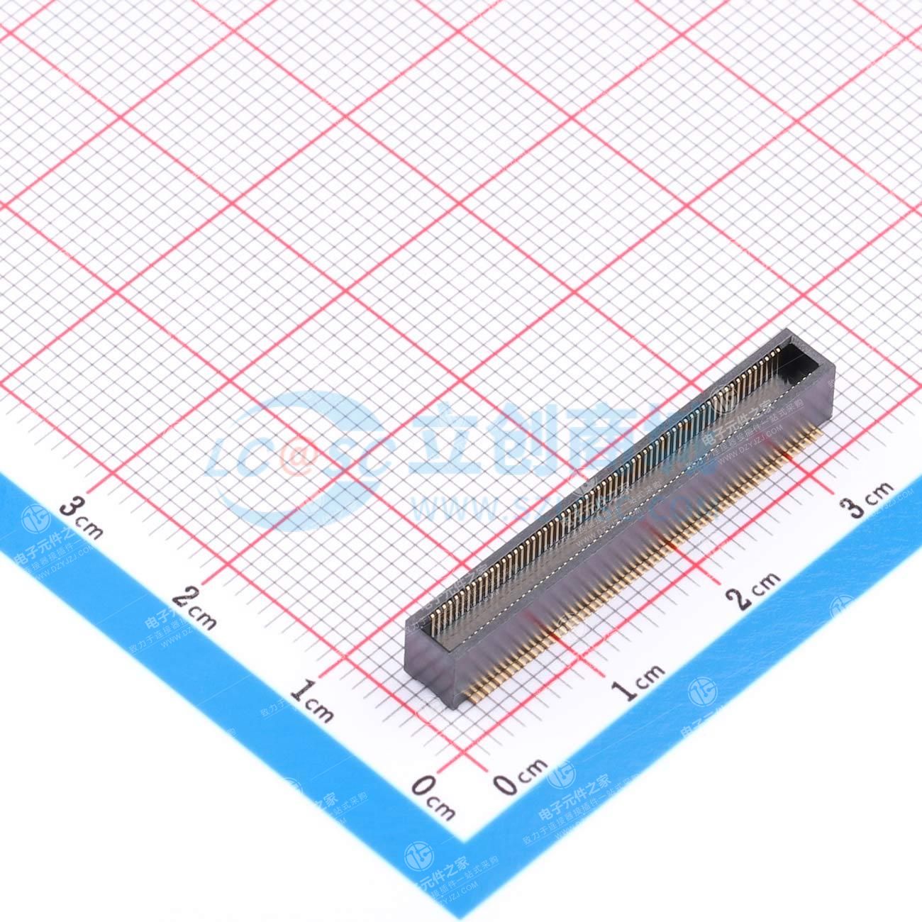 PIN:120P 间距:0.5mm 立贴