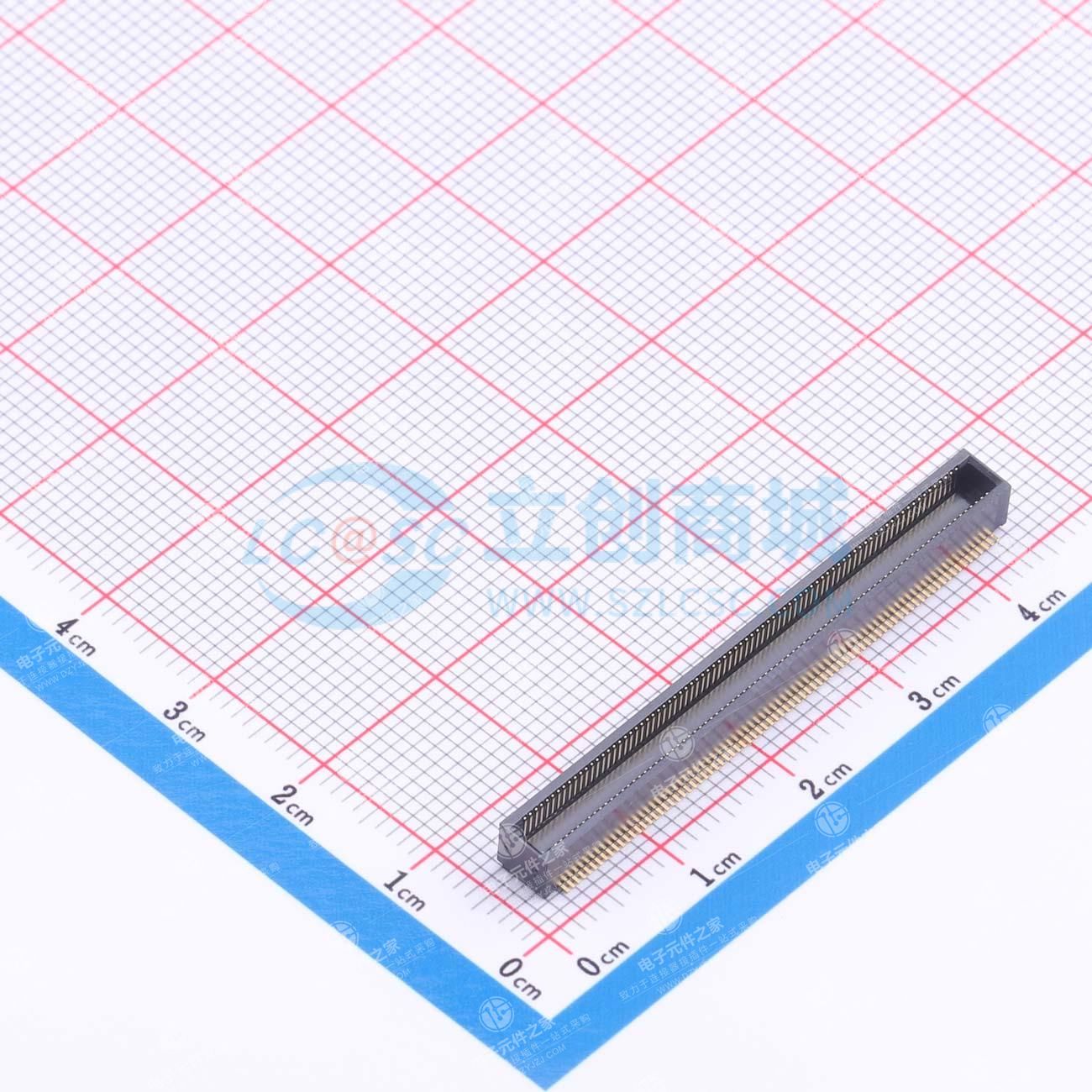 间距:0.5mm PIN:160P 公 立贴