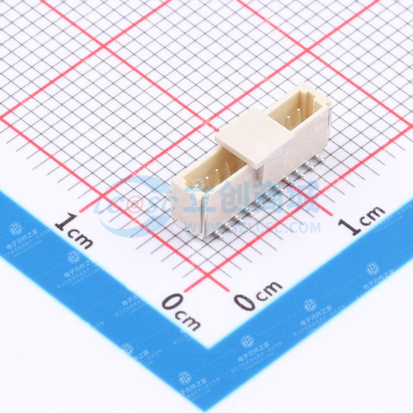 1x11P 间距:1mm 立贴