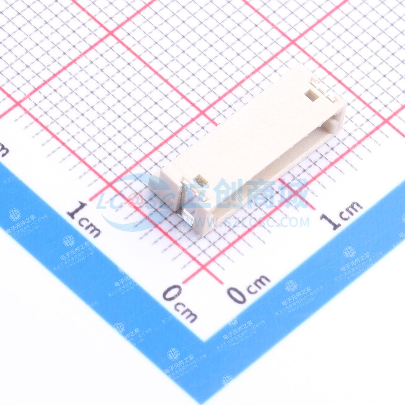 1x8P 间距:1.5mm 卧贴