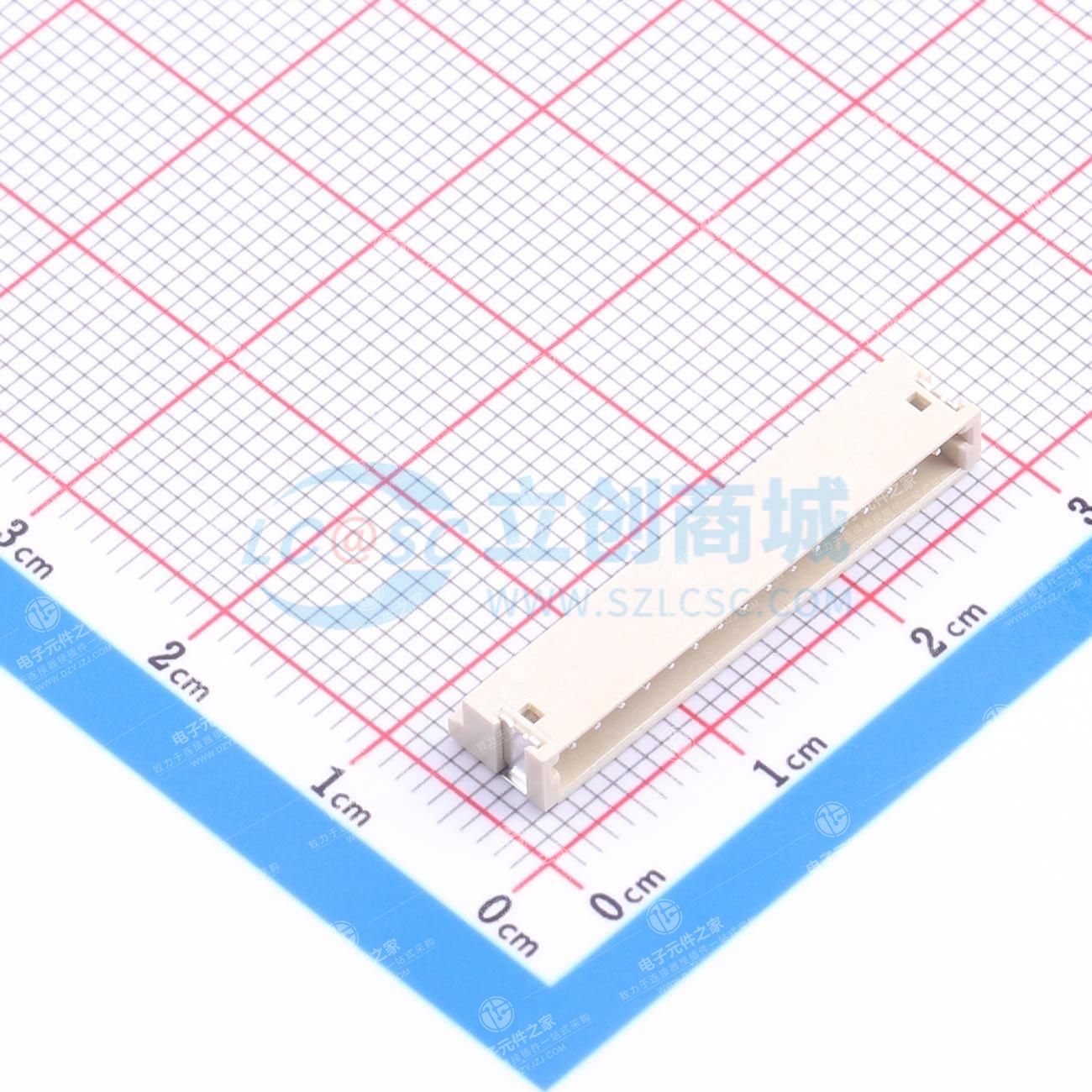 1x16P 间距:1.5mm 卧贴