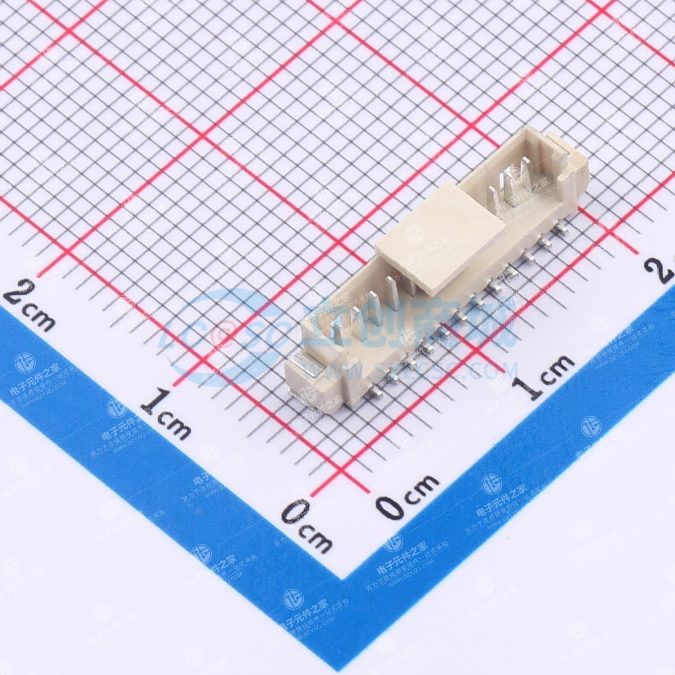 1x12P 间距:1.25mm 立贴