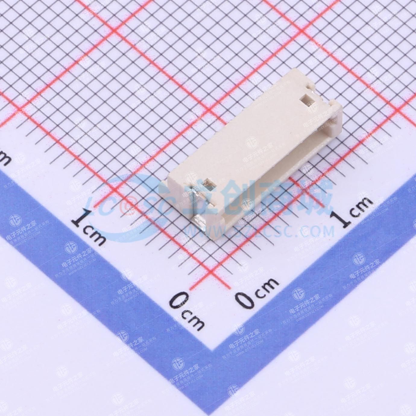 1x7P 间距:1.5mm 卧贴