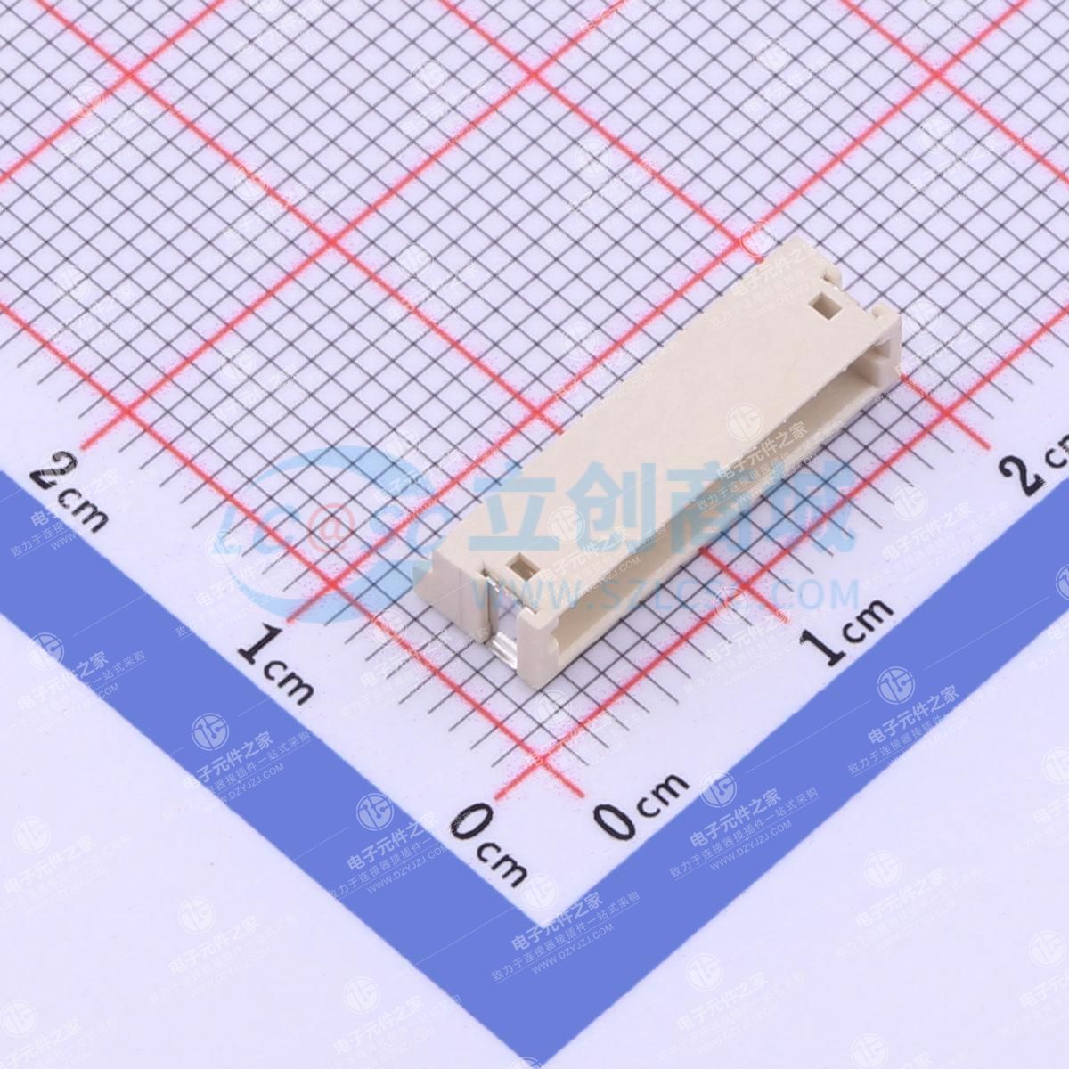 1x10P 间距:1.5mm 卧贴