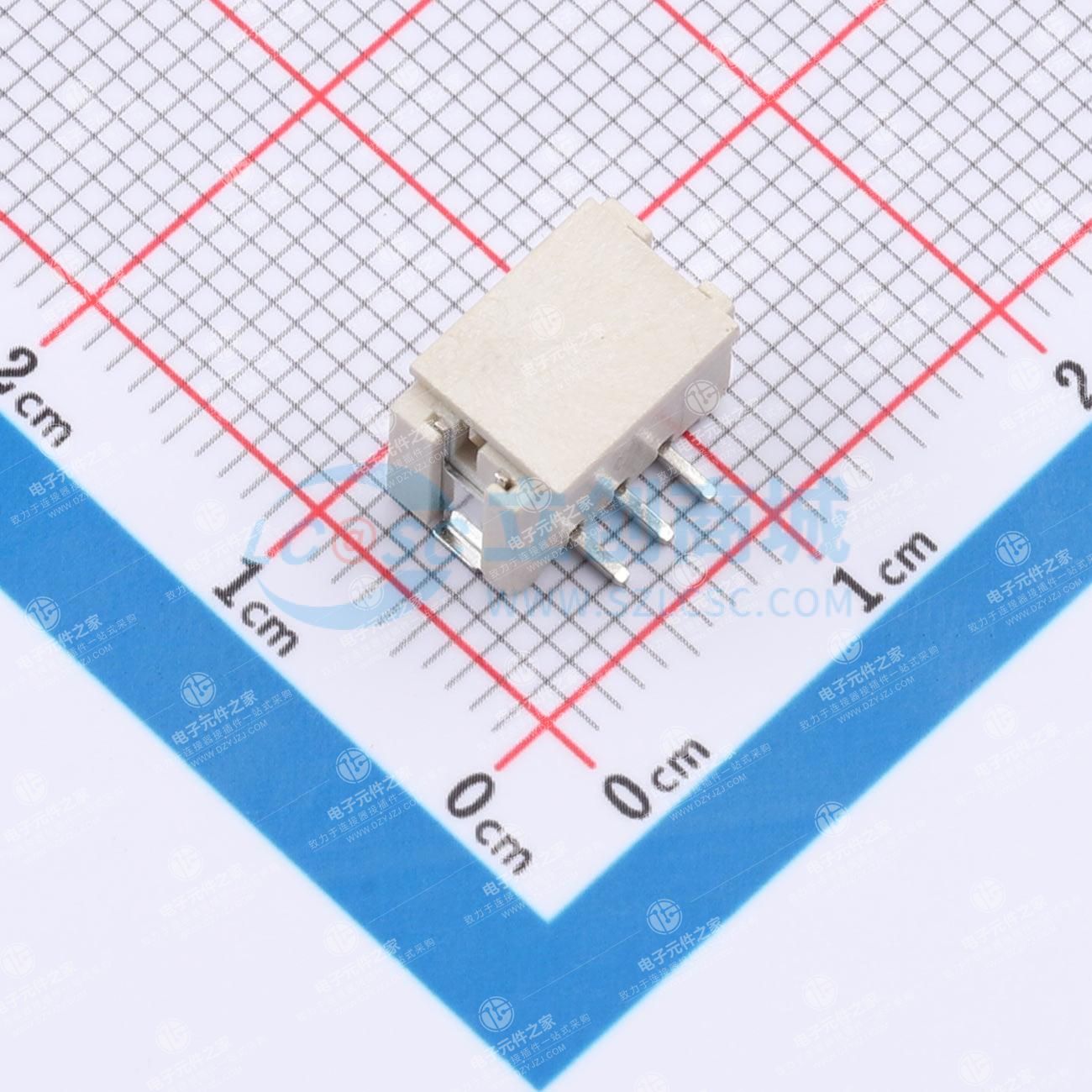 1x4P 间距:4mm 立贴