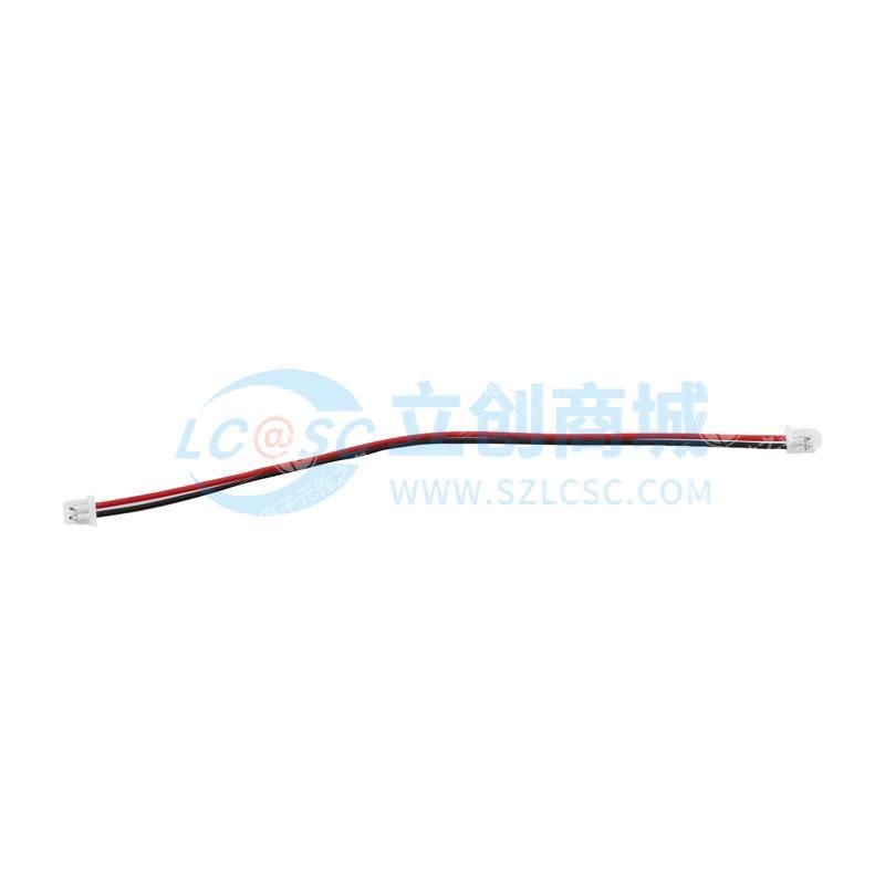 1.25mm (Molex 51021)公HSG,2P端子线,长度100同向