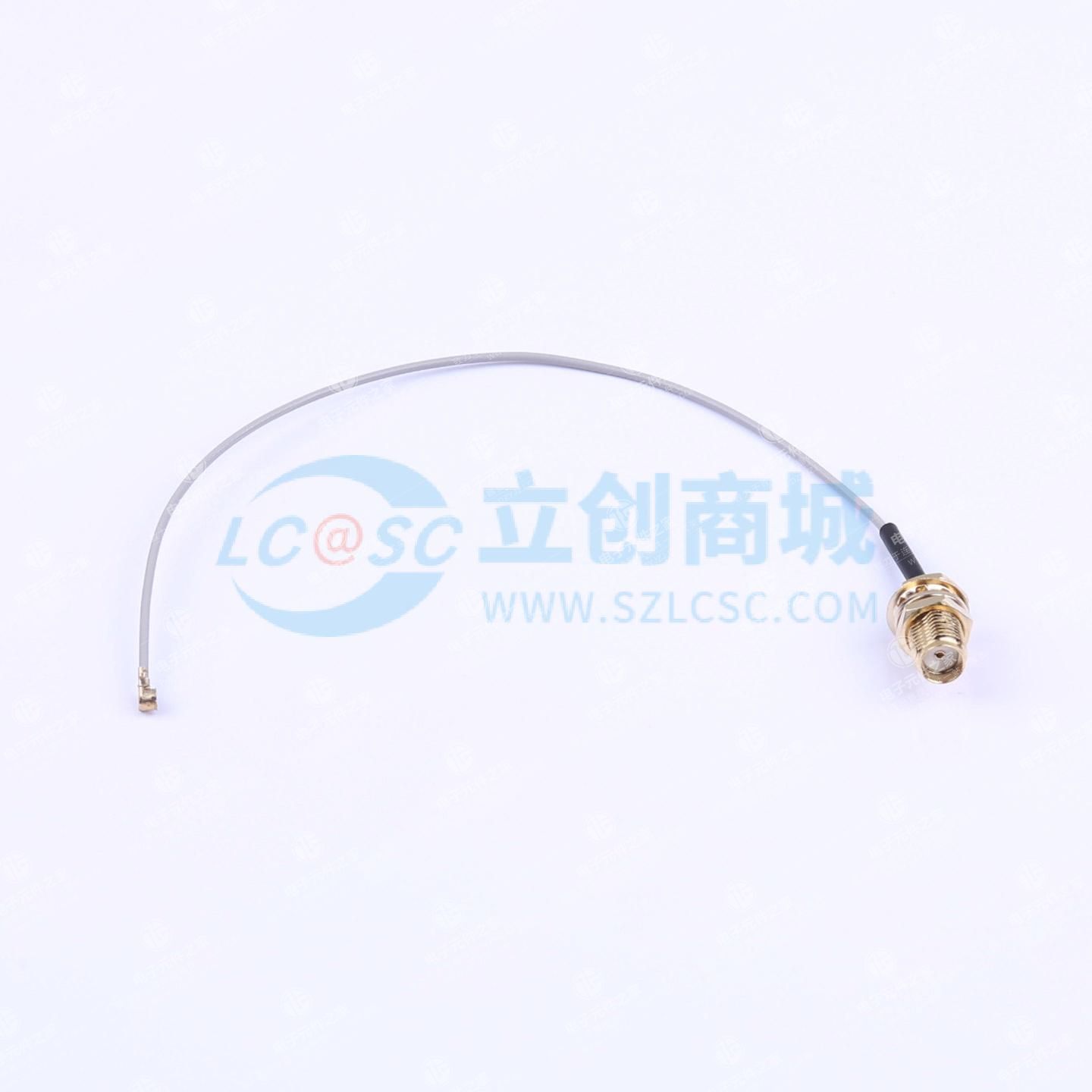 IPEX1代转SMA外螺内孔含热缩管射频延长线