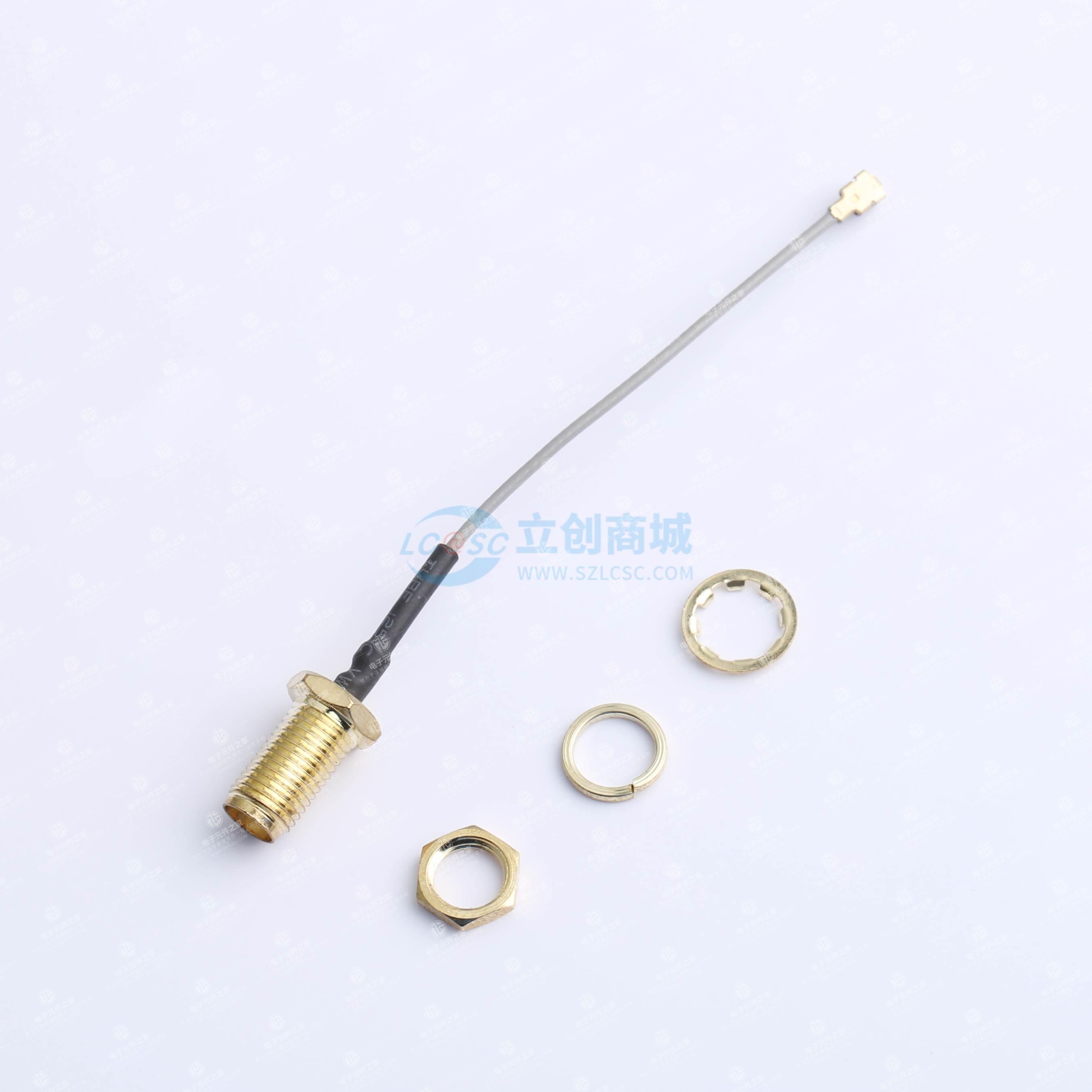 4件套 IPEX1代转SMA外螺内孔无线测试射频转接线