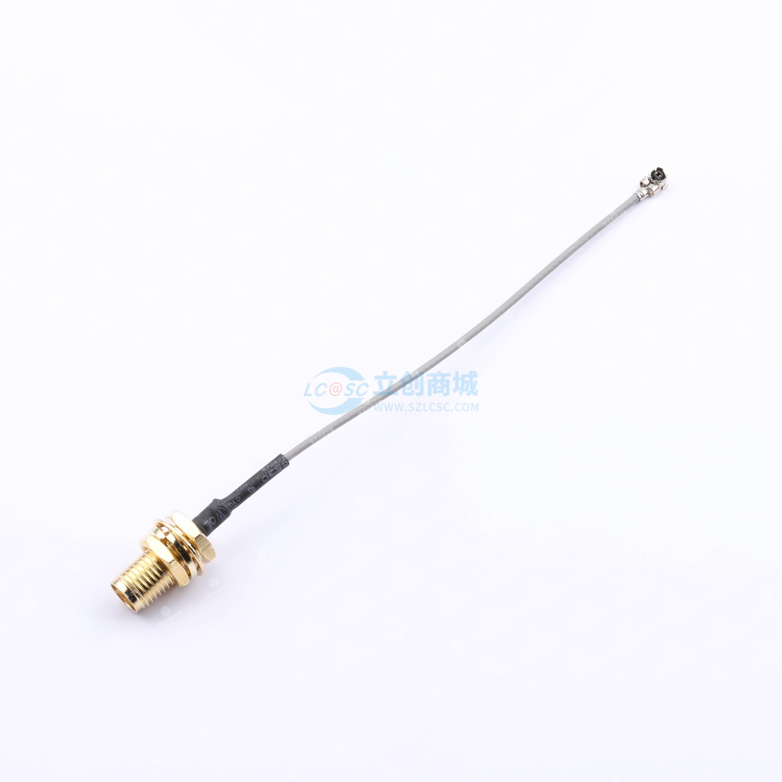 IPEX1代转SMA外螺内孔无线测试射频同轴连接延长线