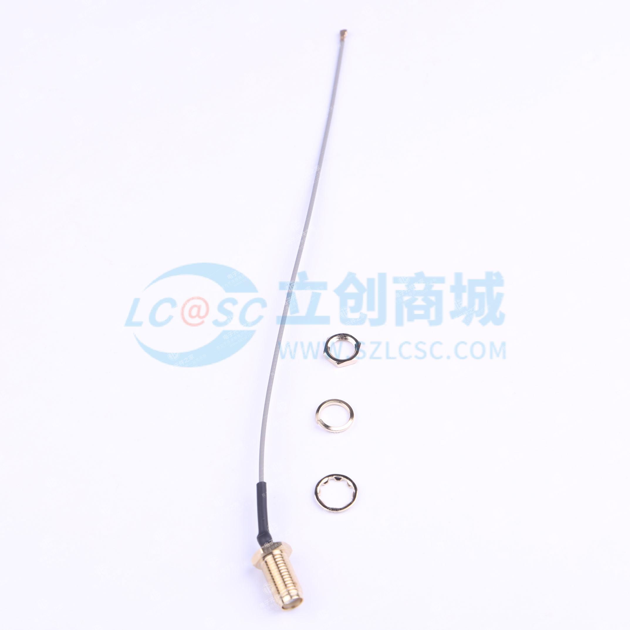 IPEX4代转SMA外螺内孔无线测试射频同轴连接延长线