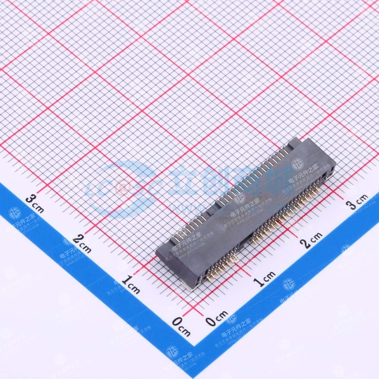 Mini PCIe 4.0H 0.8 间距 52 针