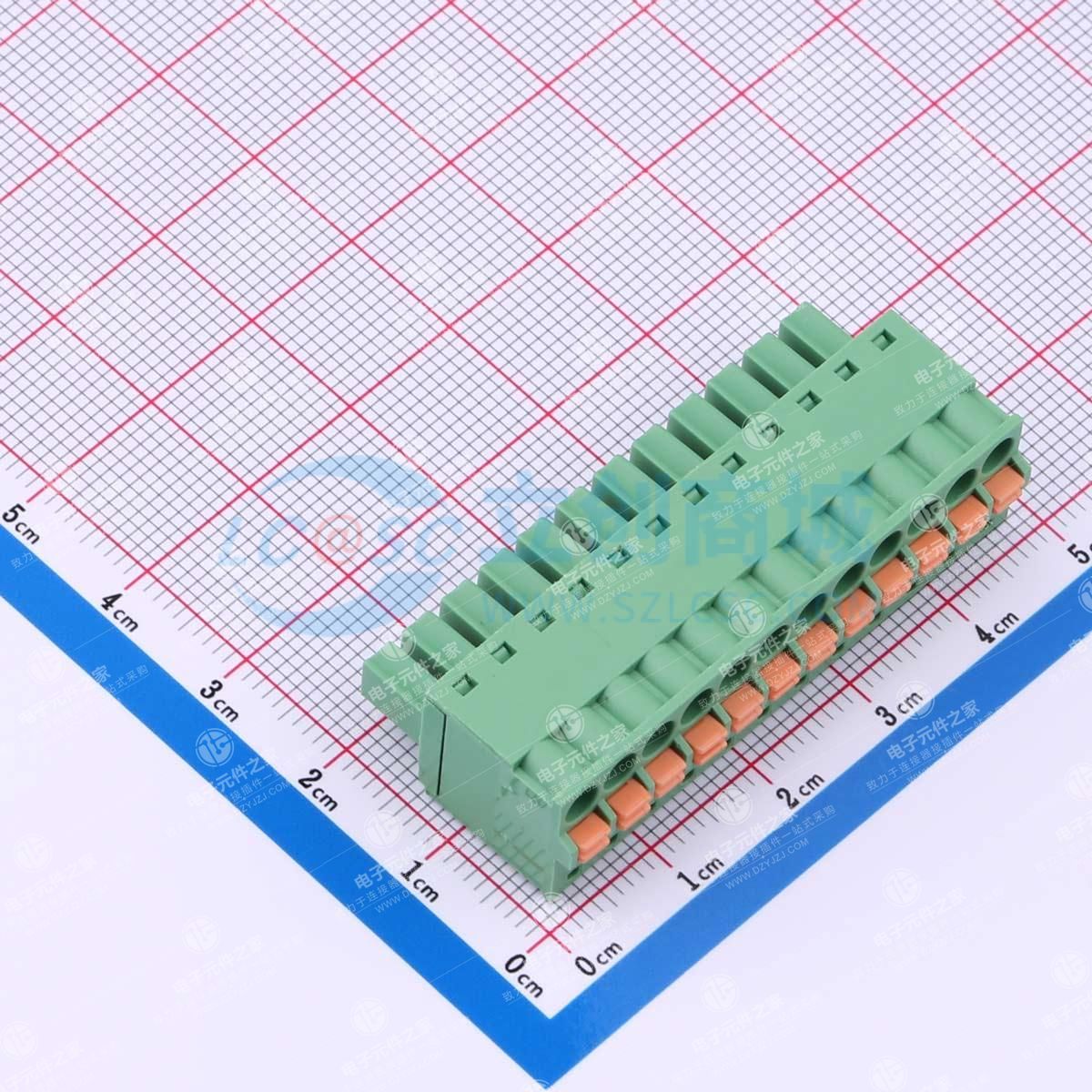 无固定装置 1x12P 3.81mm 排数:1 每排P数:12
