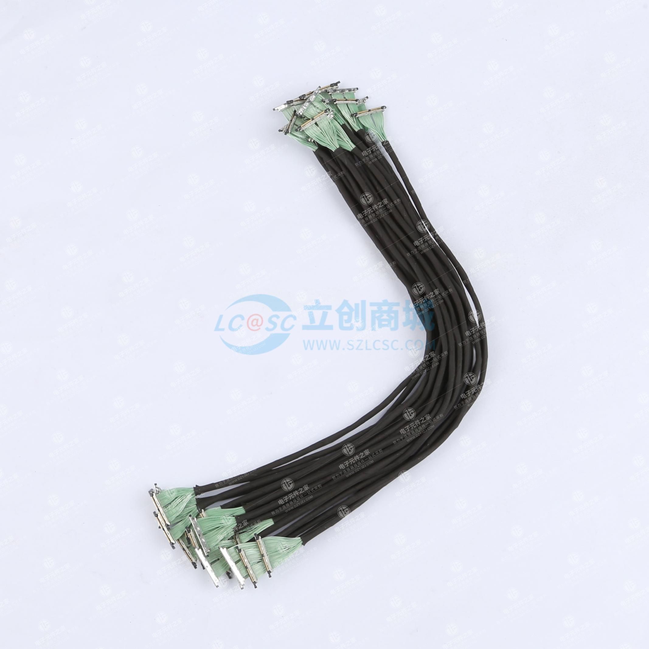 广濑DF56-30PIN双头柔性极细同轴线L200MM