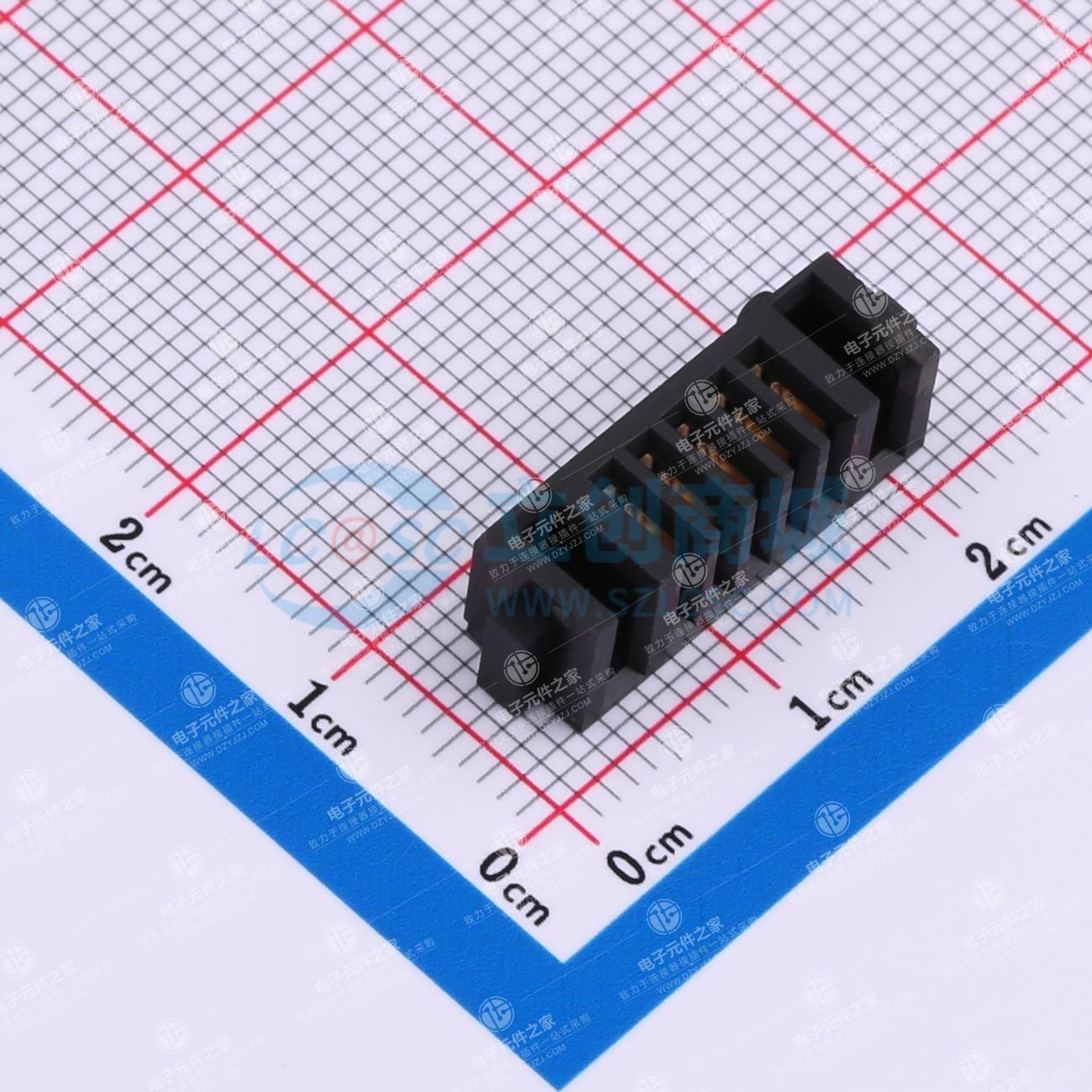 PH2.0MM电池座母座(弯针)
