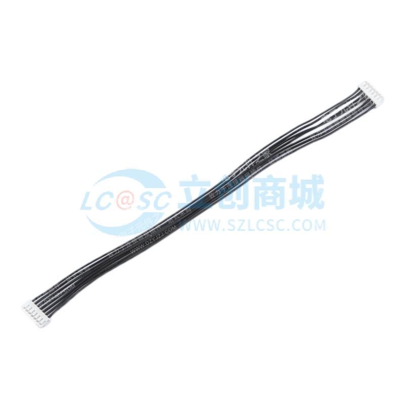 XFCN(兴飞)ZH1.5mm端子线 7P 黑 双头同面 线长150mm
