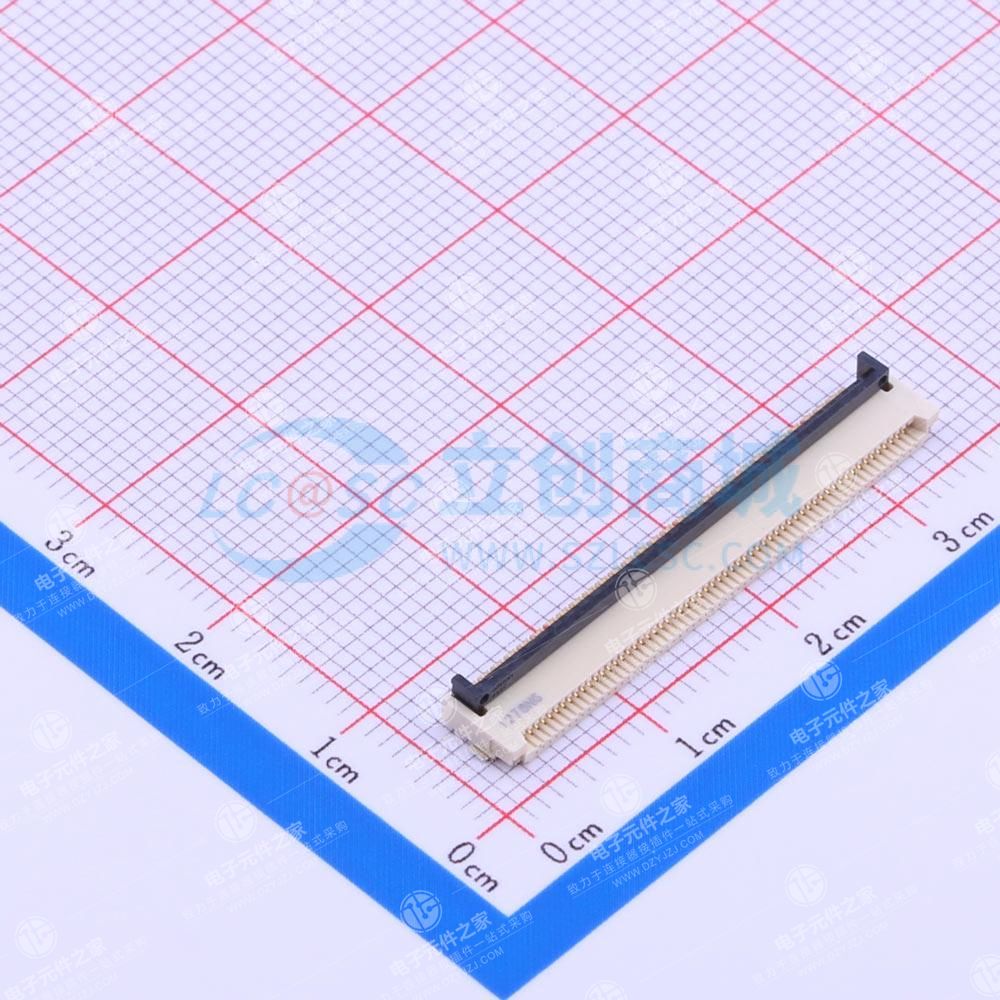 间距:0.5mm P数:60P 双侧触点/上下接