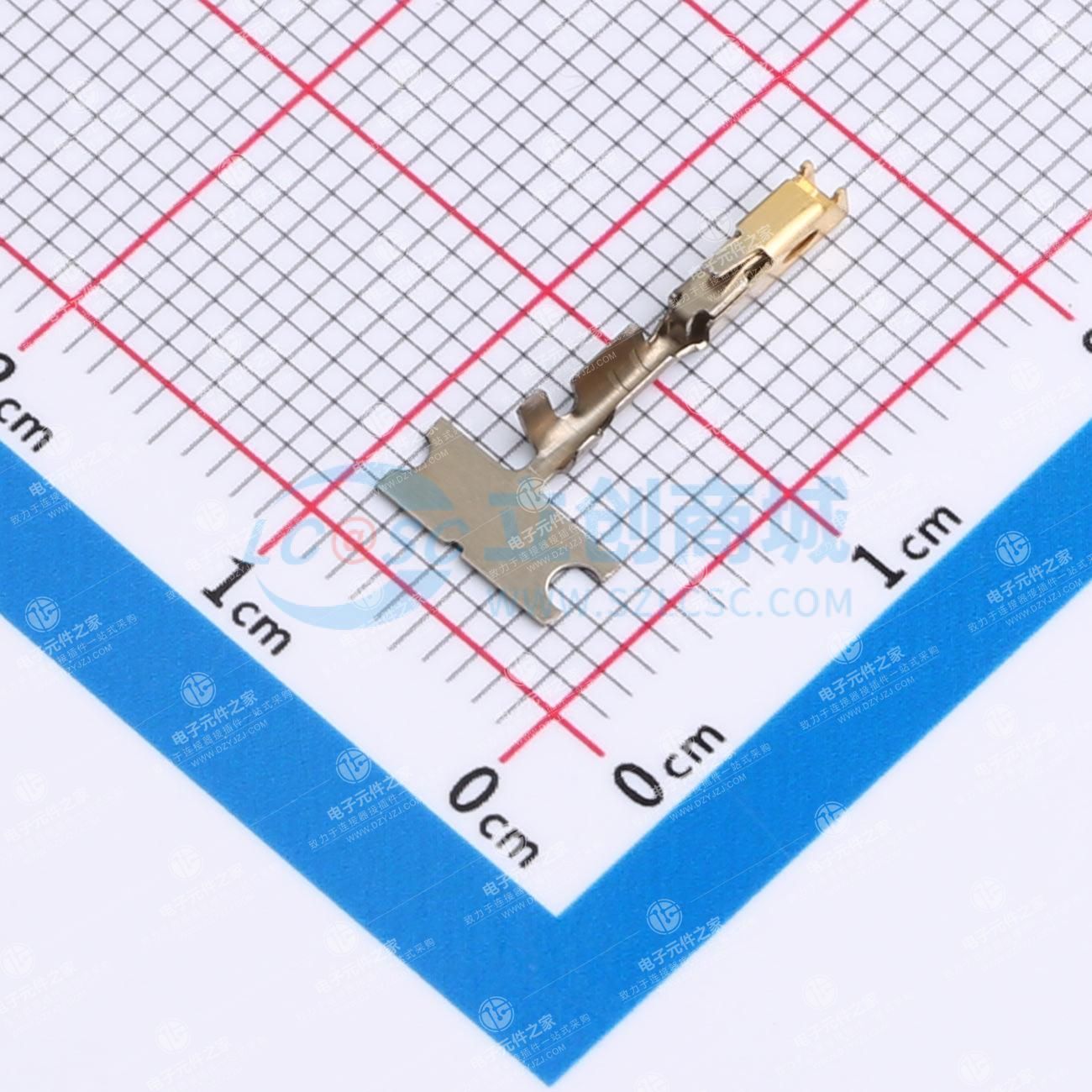 2.54mm间距 线对板连接器