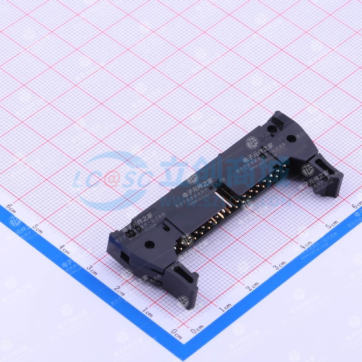2.54mm 2x17P 排数:2 每排P数:17
