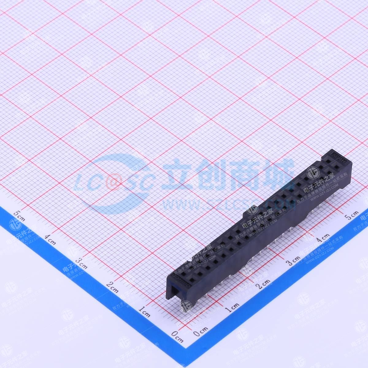 间距:2.54mm 2x20P 直插