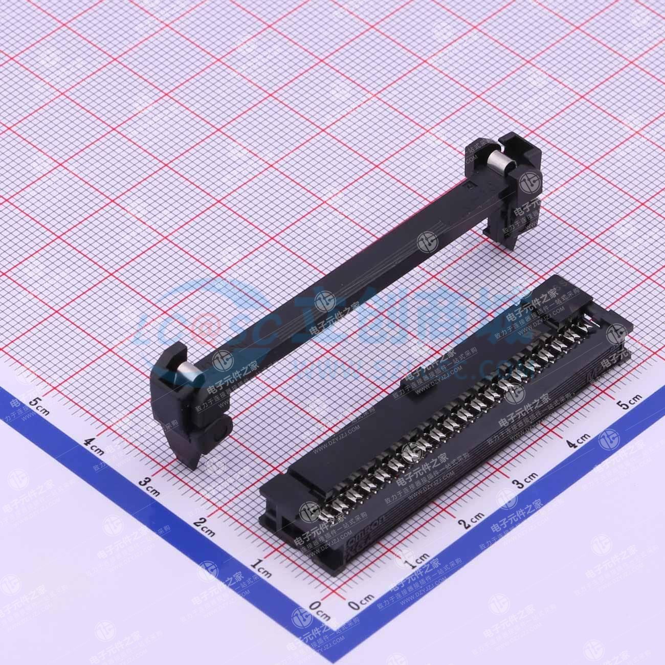 两件套 2.54mm 2x20P 排数:2 每排P数:20