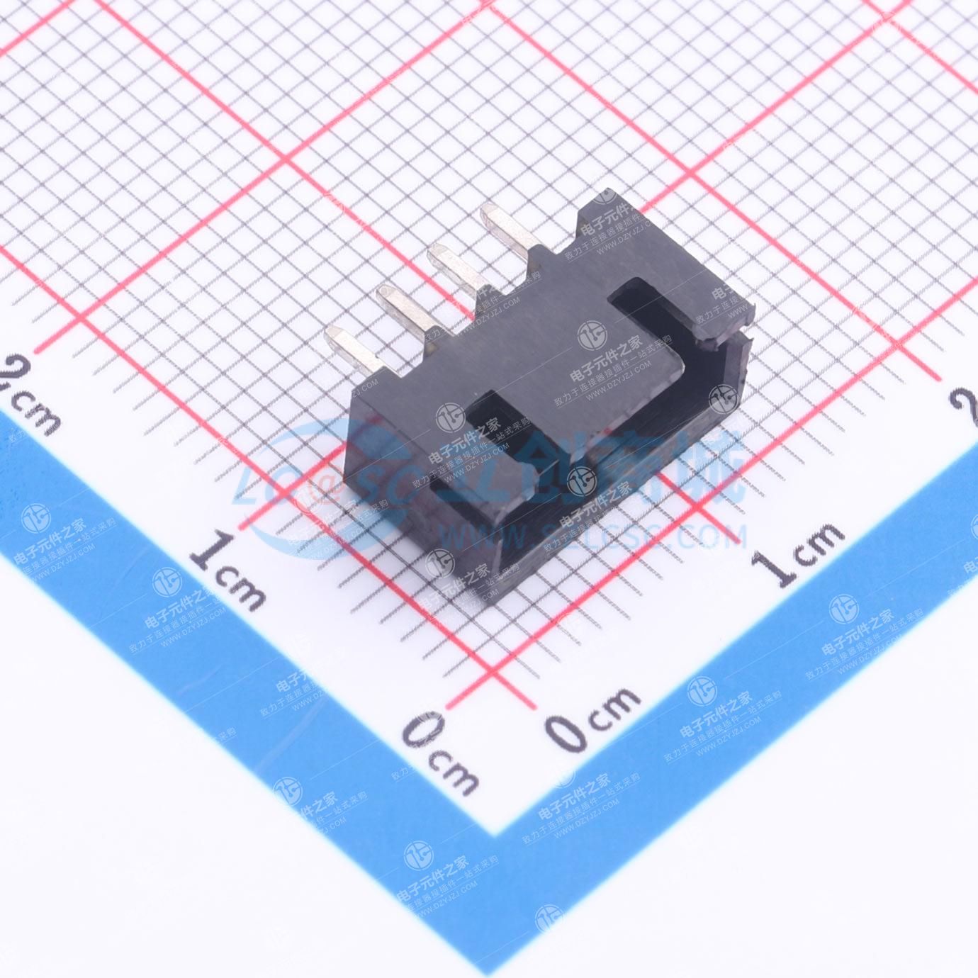 1x4P 间距:2.5mm 直插