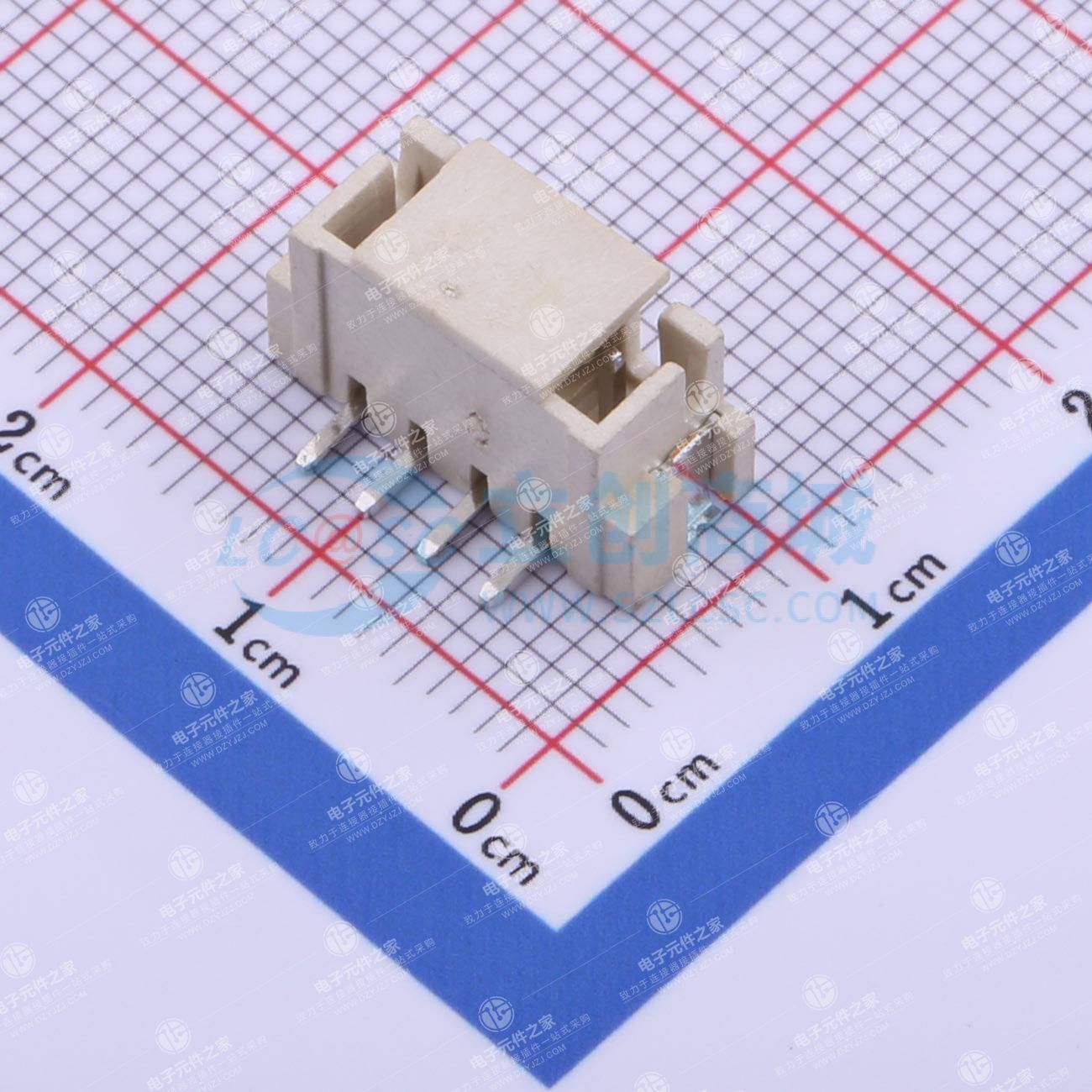 1x4P 间距:2.5mm 立贴 系列:XH