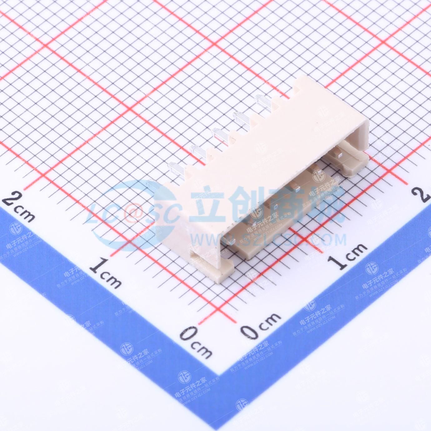 1x6P 间距:2.5mm 直插
