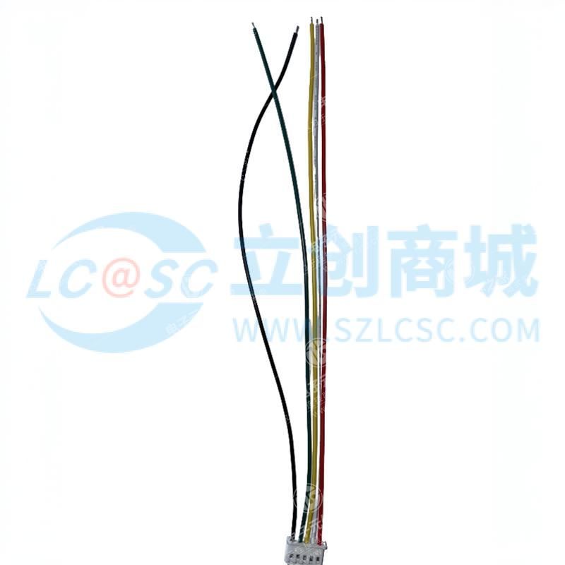XH2.54mm-5P端子线 单头镀锡3mm 线长200mm 24AWG