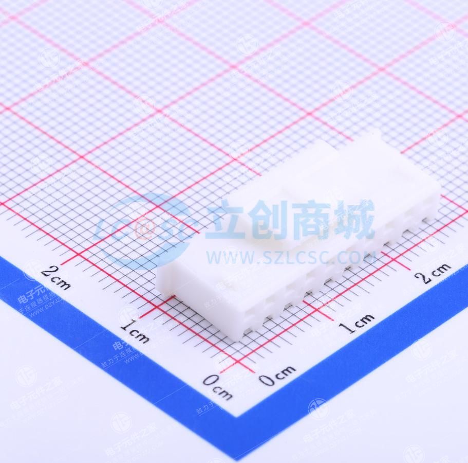 乳白色 1x10P 2.5mm