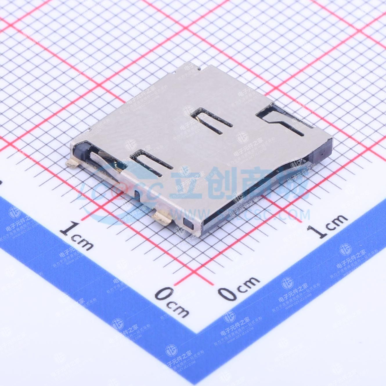 自弹式 MicroSD卡(TF卡) 卡座
