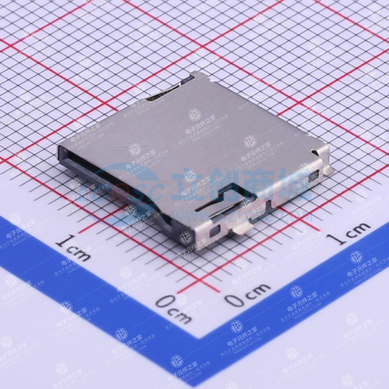自弹式 MicroSD卡(TF卡) 卡座