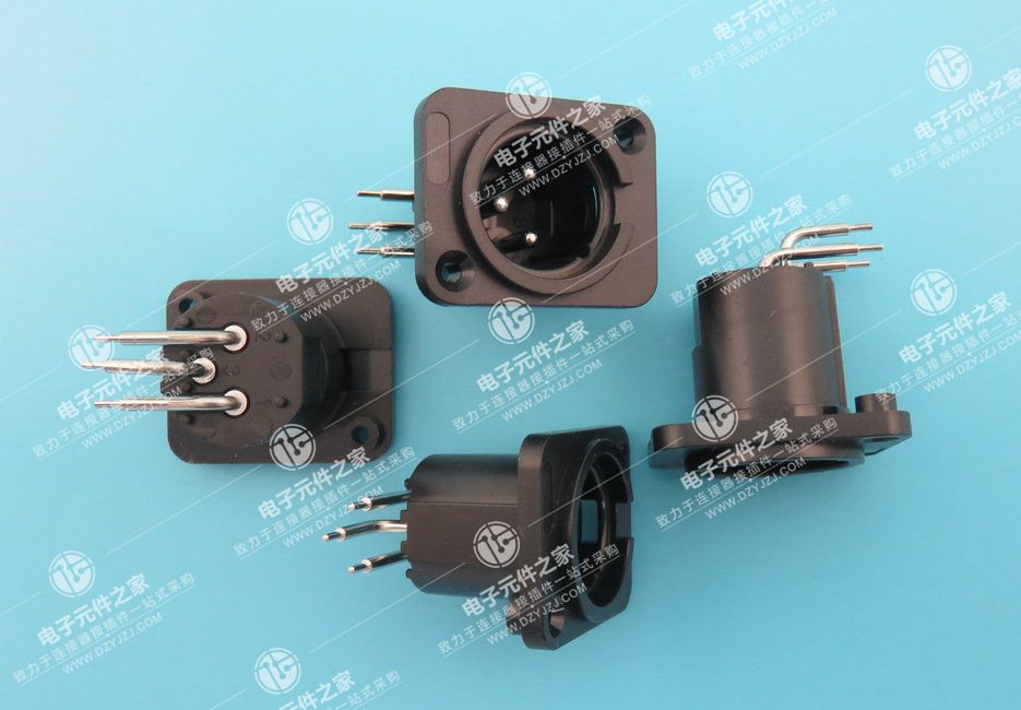 XLR-30MH-1A-A3B 公座弯插