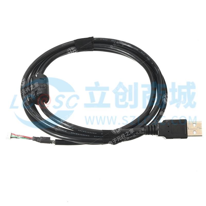 GH1.25端子USB数据线USB卡位线， L=1500mm