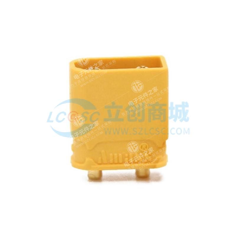 AMASS(艾迈斯)板载立式 航模锂电池控制器连接器插头 PCB板立式 公头XT30UPB-M.G.Y