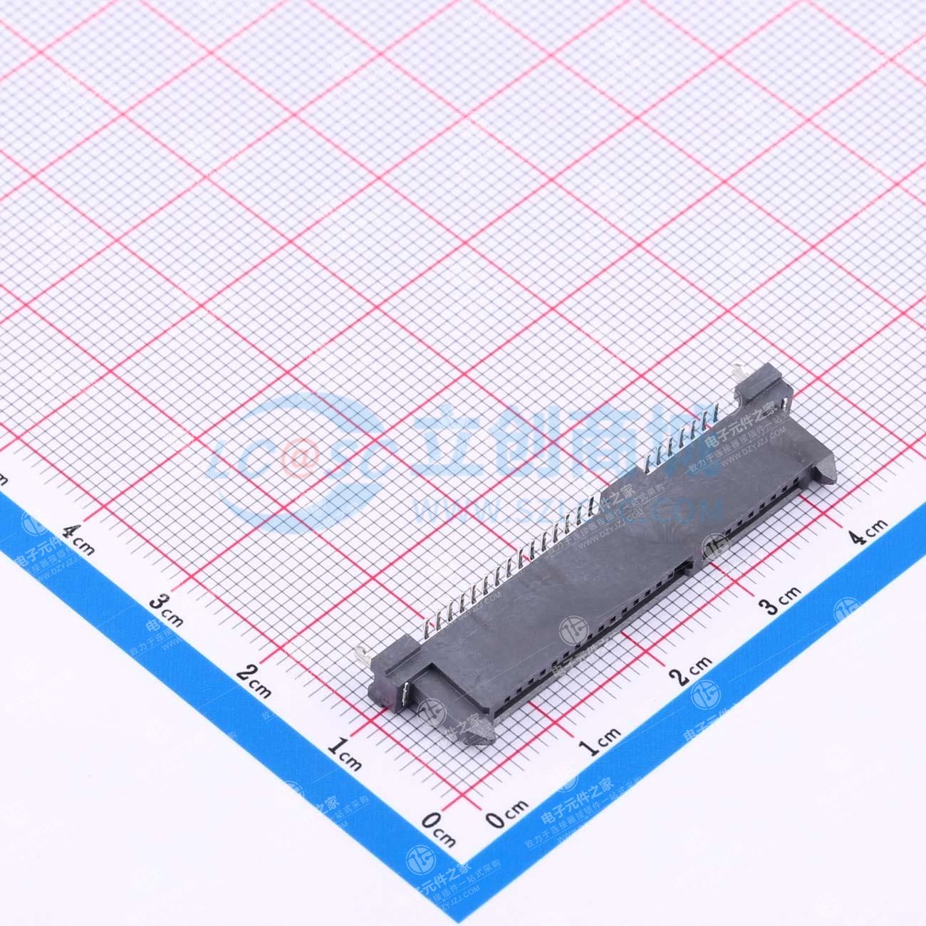 SATA 7+15P立贴9.5H SMT连接器
