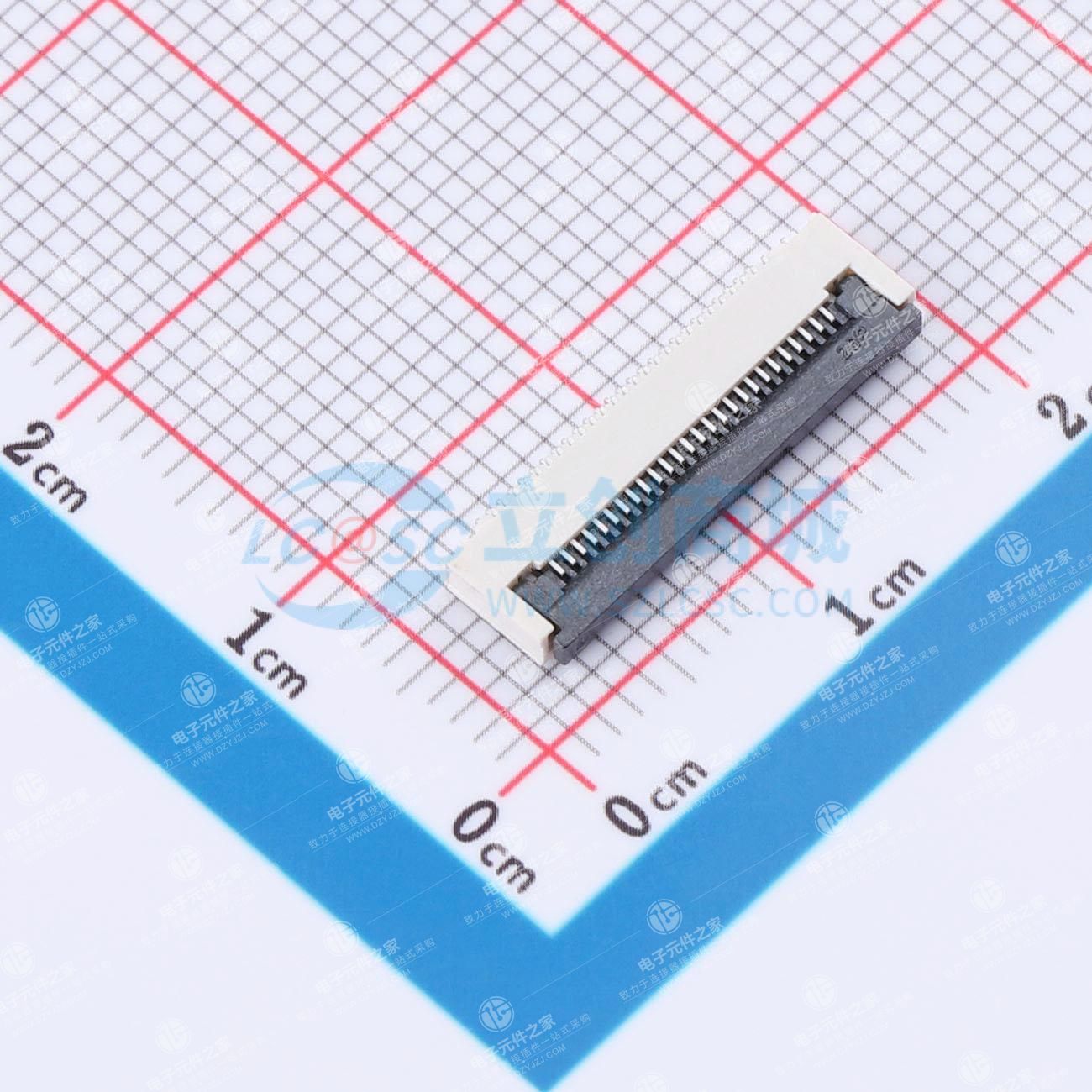 翻盖式 下接 P数:26P 间距:0.5mm