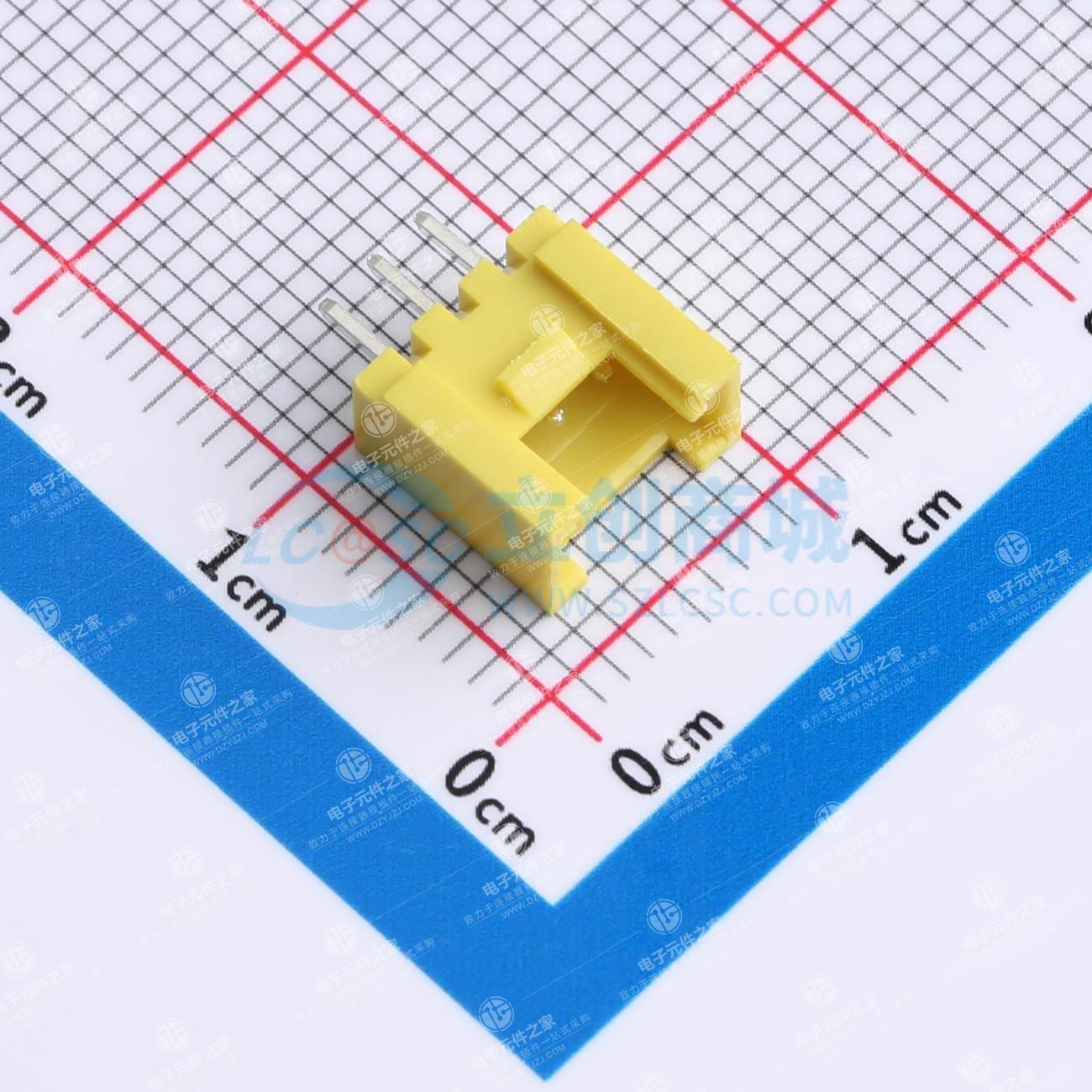 1x3P 间距:2mm 直插 系列:HY