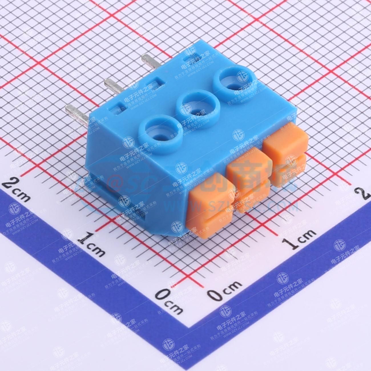 1x3P 5mm 每排P数:3 排数:1