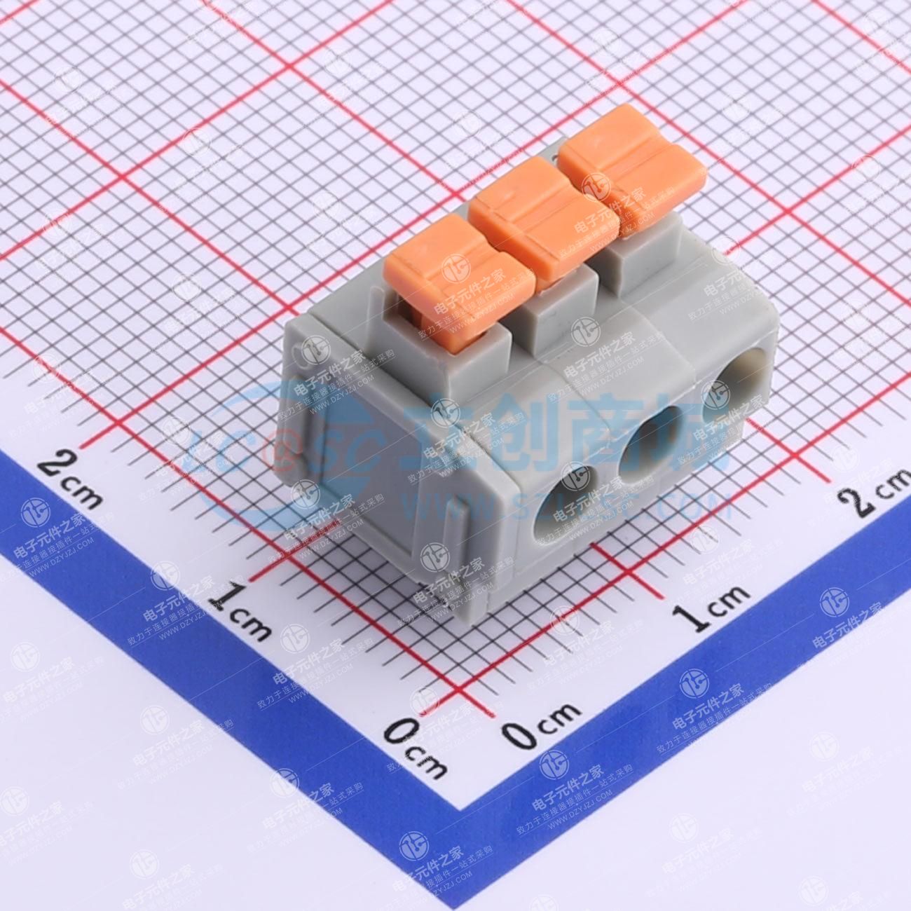 1x3P 5mm 每排P数:3 排数:1