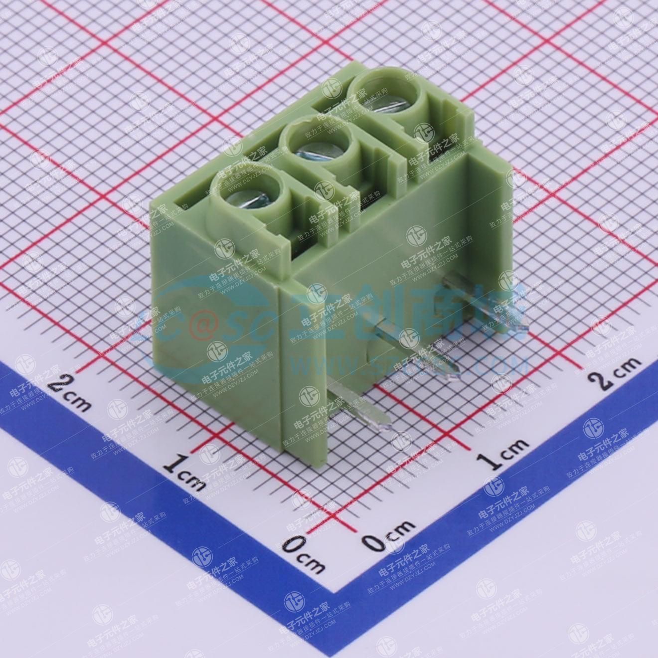1x3P 6mm 弯插 排数:1 每排P数:3