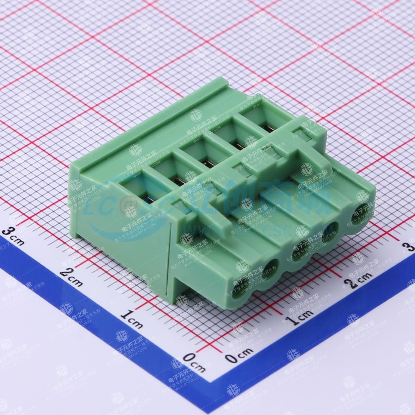 无固定装置 1x5P 5mm 排数:1 每排P数:5