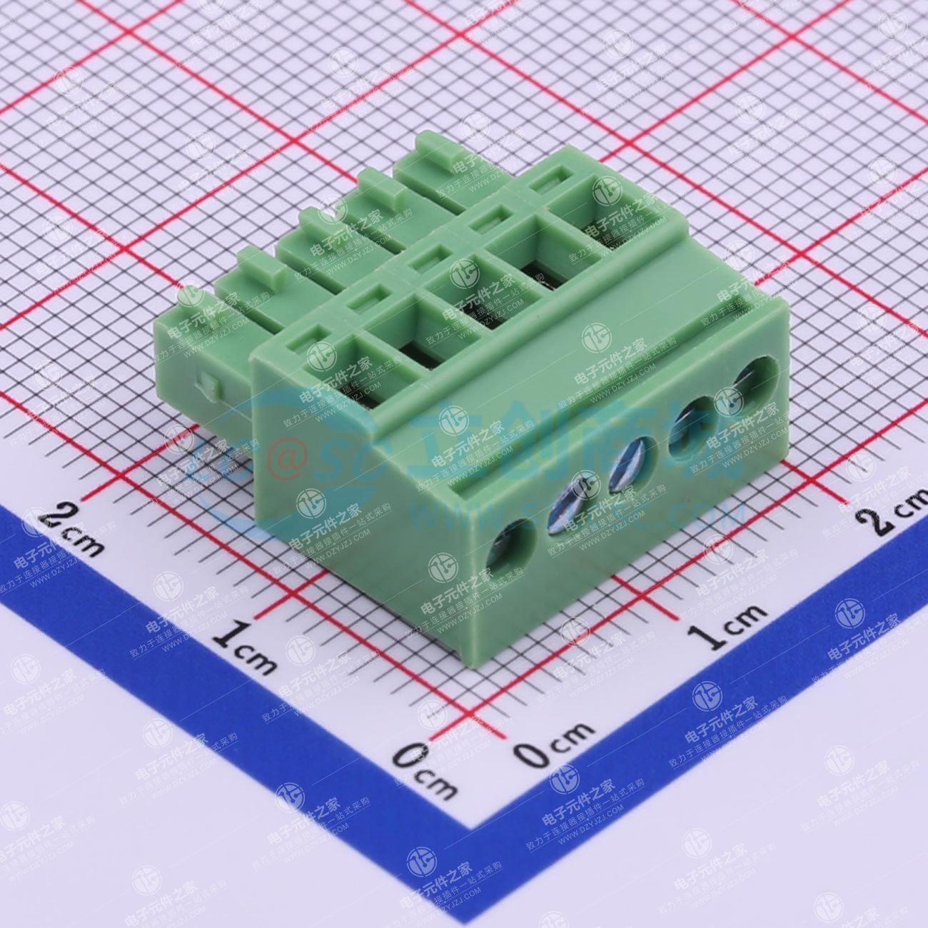 无固定装置 1x5P 3.5mm 排数:1 每排P数:5
