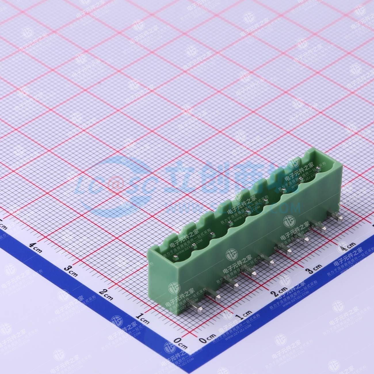 无固定装置 1x9P 5mm 排数:1 每排P数:9