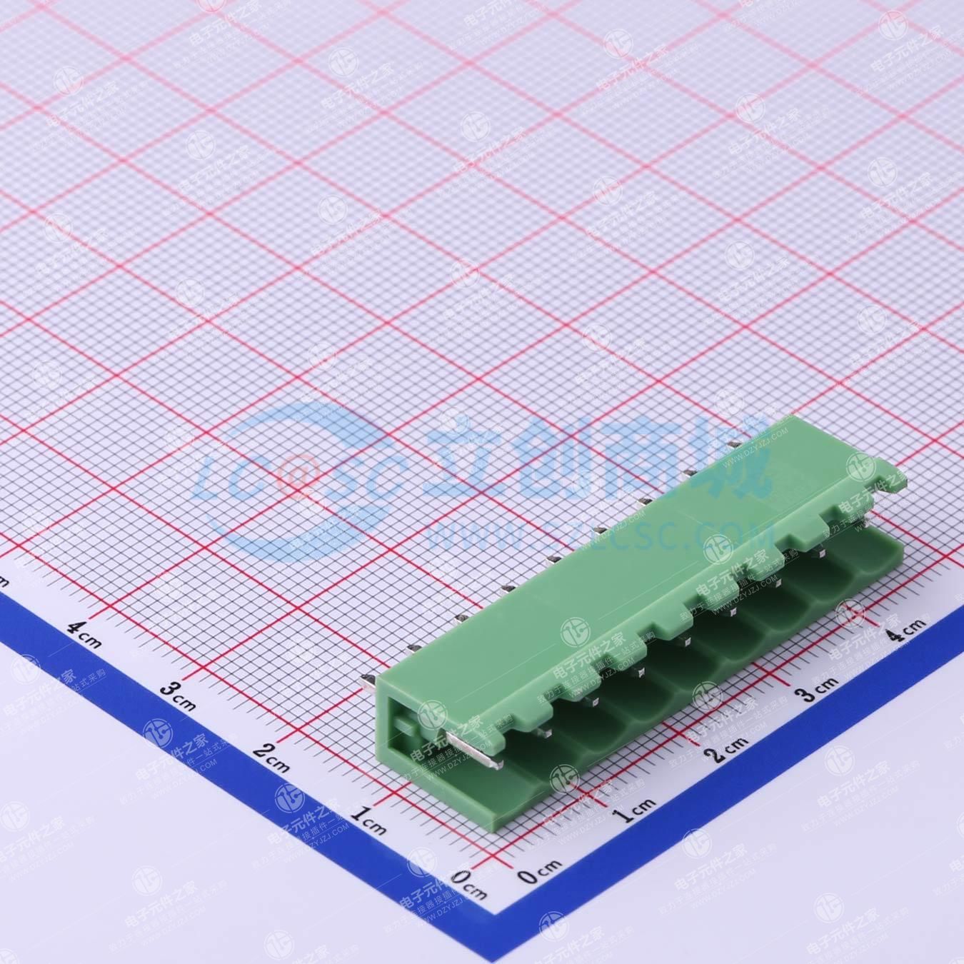 无固定装置 1x9P 5mm 排数:1 每排P数:9
