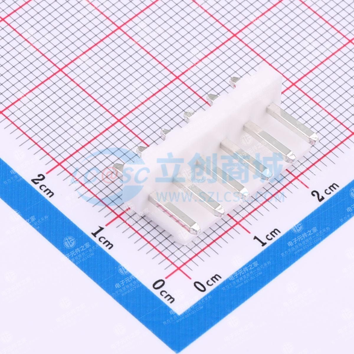 1x6P 间距:3.96mm 系列:VH