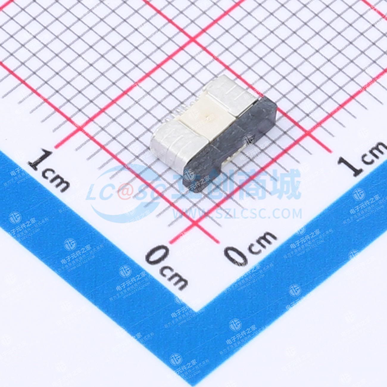 抽屉式 下接 P数:4P 间距:0.5mm