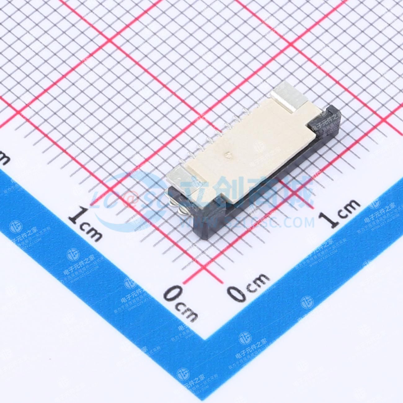 抽屉式 上接 P数:8P 间距:1mm