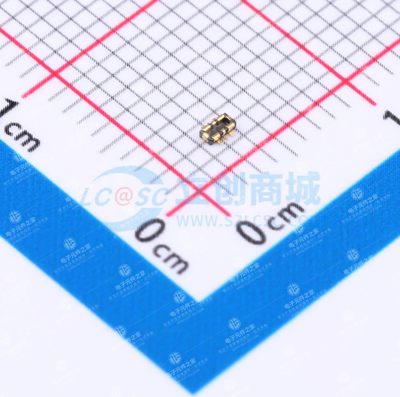 PIN:2P 间距:0.35mm 立贴