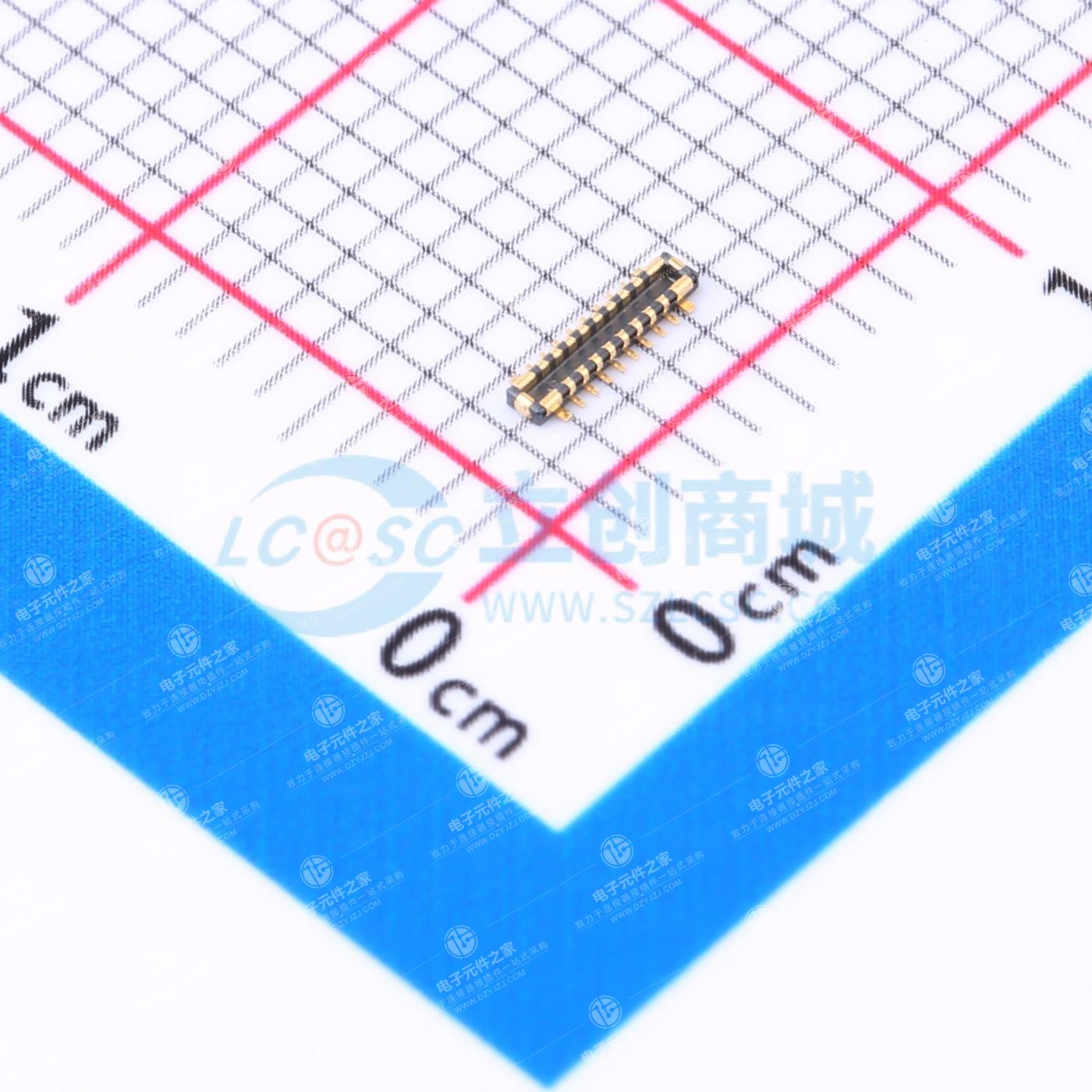 PIN:16P 间距:0.35mm 立贴